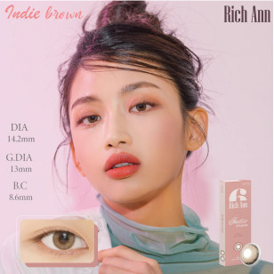  Ann365 1Day – Rich Ann Indie Brown個性酷啡 日拋 6片裝(門市現貨)